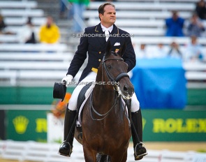 Todd Flettrich and Margaret Duprey's Otto at the 2010 World Equestrian Games in Lexington :: Photo © Astrid Appels