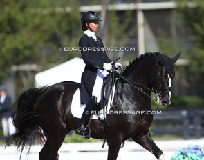 Genay Vaughn and Donarweiss GGF at the 2017 CDN Wellington :: Photo © Astrid Appels