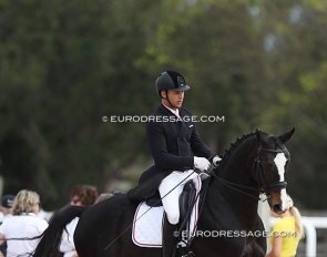 Ben Winger and QC Roberto Cavalli (by Rotspon x Metternich) at the 2019 CDN Wellington :: Photo © Astrid Appels