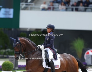 Anna Buffini and Fiontini at the 2024 CDIO Aachen :: Photo © Astrid Appels