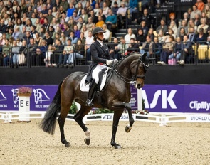Cathrine Dufour and Mount St. John Freestyle at the 2024 CDI-W Herning :: Photo © CDI-W Herning