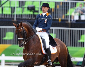 Johnson at the 2016 Olympic Games in Rio :: Photo © Astrid Appels