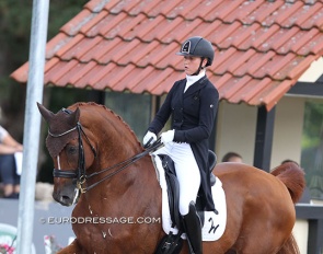 Lisa Wernitznig and Quintus at the 2021 CDI Hagen :: Photo © Astrid Appels