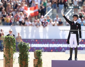 Double silver for Dufour at the 2025 European Championships in Crozet :: Photo © Astrid Appels