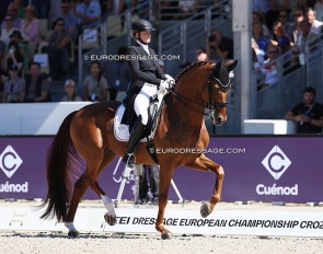 Hemmer and Denoix PCH at the 2025 European Championships in Crozet :: Photo © Astrid Appels