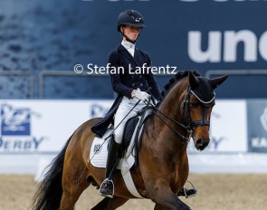 Hannah Laser and Rod Laver at the 2025 CDN Oldenburg :: Photo © Stefan Lafrentz