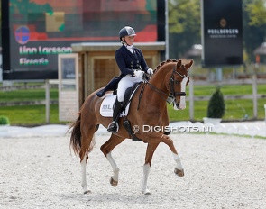 Linn Larsson and Firenzia at the 2022 CDI Kronenberg :: Photo © Digishots