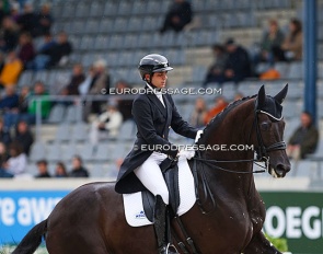 Juan Rodriguez on Meggle's Enzo's Erbe at the 2024 CDIO Aachen :: Photo © Astrid Appels