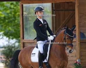 Mats Buck and Assenmachers Gentleman at the 2025 CDIO Compiegne :: Photo © Astrid Appels
