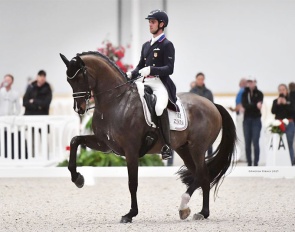 Christian Simonson on Indian Rock at the 2025 CDI-W Ocala :: Photo © Andrew Ryback
