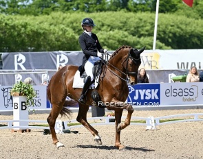 Maria Mejlgaard Jensen and Midsummer Jazz at the 2025 Danish Under 25 Championships :: Photo © Ridehesten