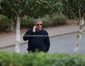 Carlos Lopes at the 2022 European Junior / Young Riders Championships :: Photo © Astrid Appels