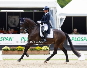 Kim Alting and Koen at the 2025 Dutch Small Tour Championships :: Photo © Digishots