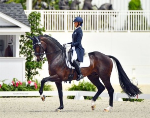 Canadian Alexandra Duncan and Hitmaker at the 2025 CDI Ocala :: Photo © Andrew Ryback