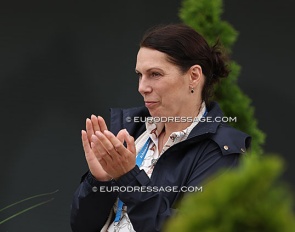 Judge Gabriela Valerianova (CZE) at the 2023 CDIO Aachen :: Photo © Astrid Appels
