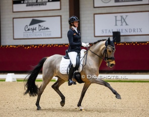 Nora Feldmann and FS Capelli de Niro at the 2024 CDI Kronenberg Indoor :: Photo © Digishots
