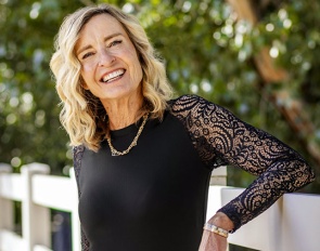 Charlotte Jorst of Kastel Denmark in Kastel's signature Performance Lace shirt