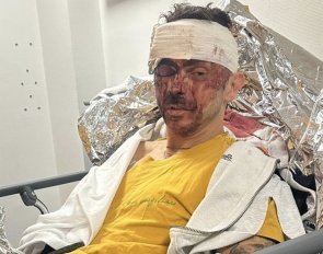 Rodolpho Riskalla in the hospital