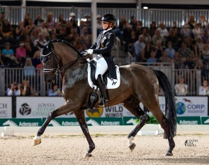 Isabell Werth and Special Blend at the 2026 CDI-W Wellington :: Photo © Center Line Media