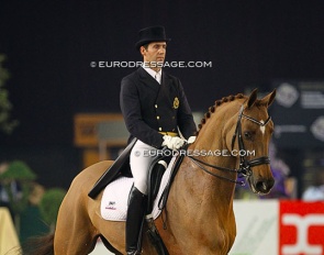 Wim Verwimp and Neversfelde Feuer at the 2011 CDI Zwolle :: Photo © Astrid Appels