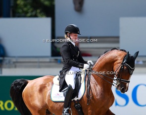 Lina Dolk and Biggles at the 2016 CDIO Aachen :: Photo © Astrid Appels