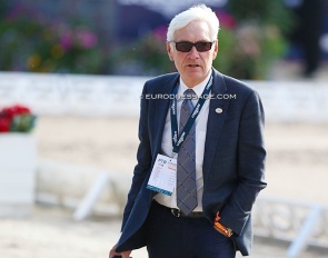 Leif Tornblad at the 2018 European Junior / Young Riders Championships in Fontainebleau :: Photo © Astrid Appels