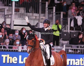 Alejandro Asencio and Focus at the 2021 CDI-W London :: Photo © Astrid Appels