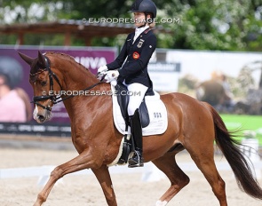 Martha Raupach and Jack Sparrow at the 2022 CDI Troisdorf :: Photo © Astrid Appels