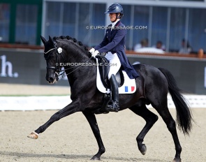 Maxime Collard and Cupido PB at the 2021 European Championships in Hagen :: Photo © Astrid Appels