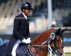 Jose Antonio Garcia Mena and Quatre Quarts A L'Orange at the 2026 CDIO Fontainebleau :: Photo © Astrid Appels