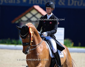Daniel Bachmann Andersen and Flash Gordon at the 2026 CDI Hagen :: Photo © Astrid Appels