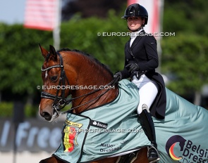 Suraya Hendrikx and Benicia at the 2026 CDIO Lier :: Photo © Astrid Appels