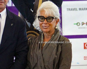 Italian dressage judge Barbara Ardu :: Photo © Astrid Appels