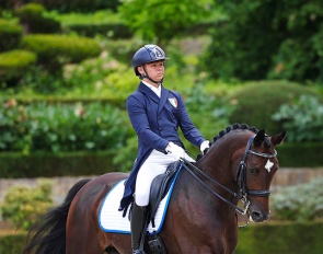 Edoardo Zara and Donatelli at the 2025 European Young Riders Championships :: Photo © Astrid Appels
