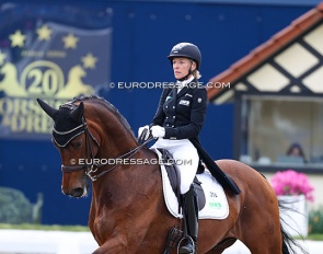 Ingrid Klimke and Vayron at the 2026 CDI Hagen :: Photo © Astrid Appels