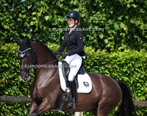 Juliet Guillebon on Spartacus MSJ at the 2026 CDIO Lier :: Photo © Astrid Appels