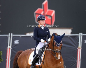 Feline Niessen and Quinn at the 2026 CDIO Lier :: Photo © Astrid Appels
