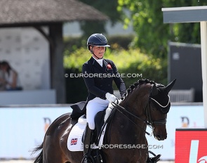 Sadie Smith and Swanmore Dantina at the 2026 CDIO Lier :: Photo © Astrid Appels