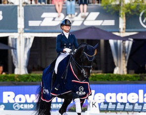 Marieke van der Putten and Zantana at the 2026 CDI Rotterdam :: Photos © Digishots