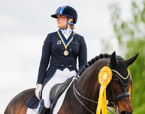 Cecilia Bergåkra and My Friend won bronze at the 2026 Swedish Grand Prix Championship
