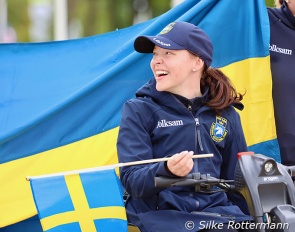 Pam Svane at the 2025 European Para Dressage Championships :: Photo © Silke Rottermann