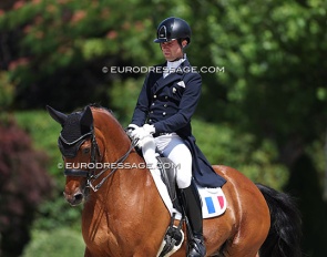 Alexandre Cheret and Bamona at the 2025 European Under 25 Championships :: Photo © Astrid Appels