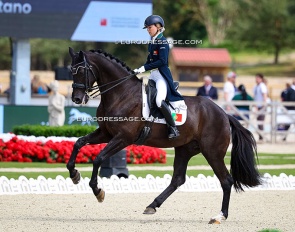 Maria Caetano and Hit Plus at the 2026 CDIO Fontainebleau :: Photo © Astrid Appels