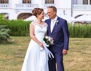 Anett Somogyvari and Robert Szeibert got married