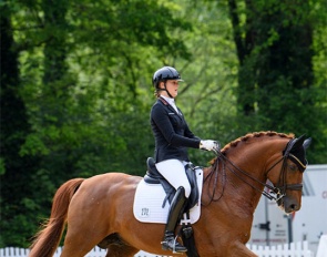 Eva Osing and Destacado at the 2026 Preis der Besten :: Photo © Equitaris