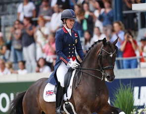 Charlotte Dujardin and Erlentanz at the 2019 CDIO Aachen :: Photo © Astrid Appels