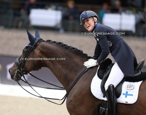 Joanna Robinson at the 2025 European Championships in Crozet :: Photo © Astrid Appels