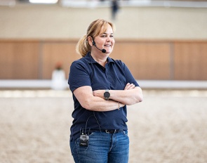 Silke Fütterer-Sommer, the German para dressage national coach, provides an insight into the rules ahead of the start of the FEI Para Dressage World Championship :: Photo: ALRV/Jasmin Metzner