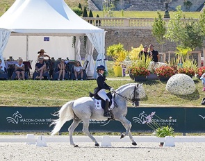 Alice Rouyr and Garrett at the 2026 CDI Macon :: Photo © private