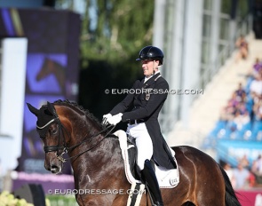 Frederic Wandres and Bluetooth OLD at the 2026 World Championships Dressage :: Photos © Astrid Appels